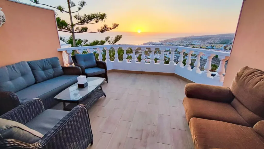 Sunwhere Tenerife - Apartments in Tenerife - Ocean Breeze Apartment - Terrace