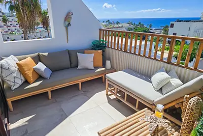 Sunwhere Tenerife Apartments in Tenerife - Troya Family Suite - Terrace - 400px