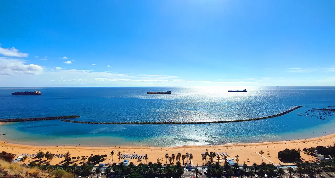 Sunwhere Tenerife - What to do in Tenerife - What to Do in Tenerife - Discover Tenerife’s Best Beaches - Playa de Las Teresitas